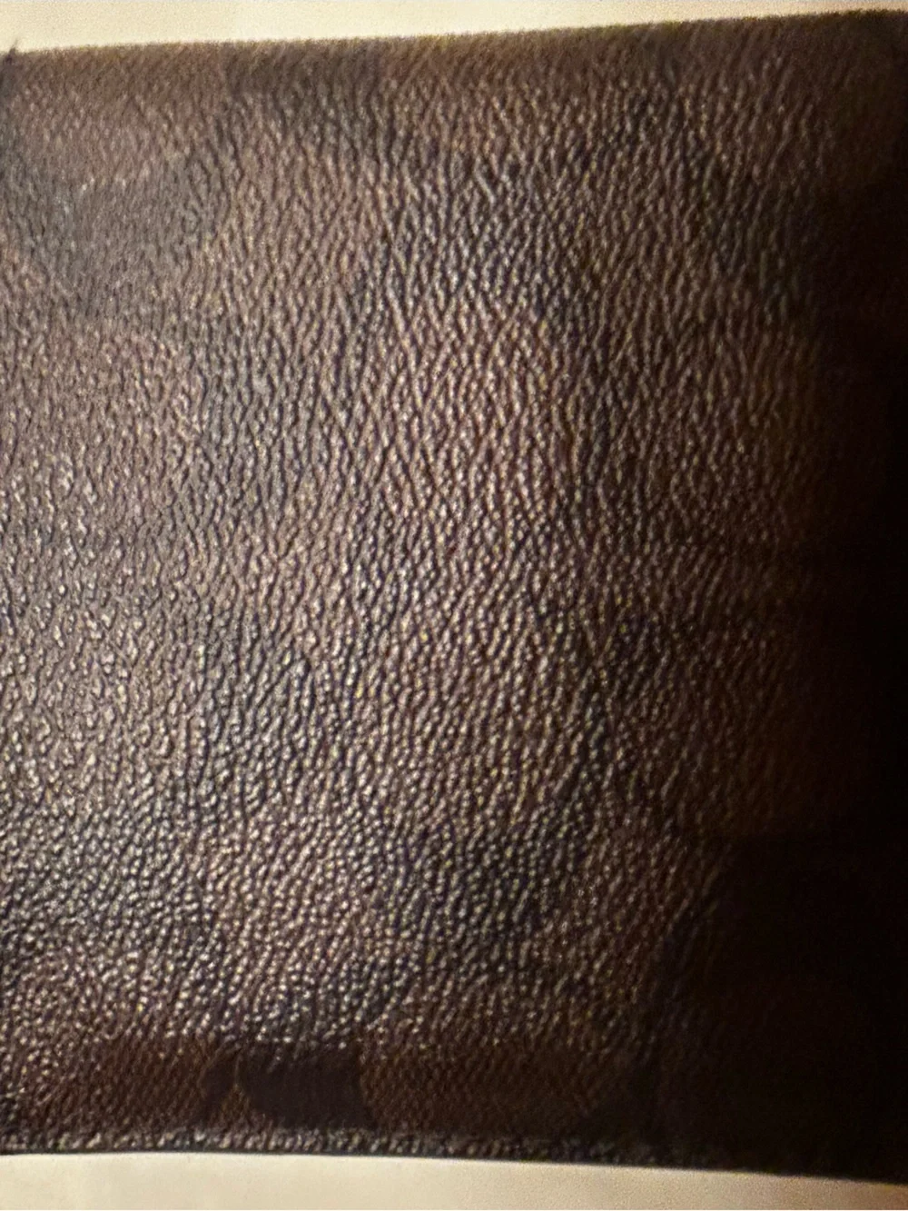 Coach Brown Textured Leather Wallet
